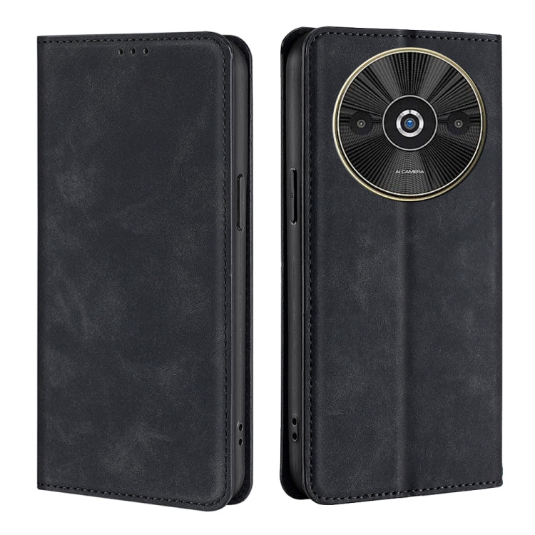 Skin Feel Magnetic Leather Phone Case