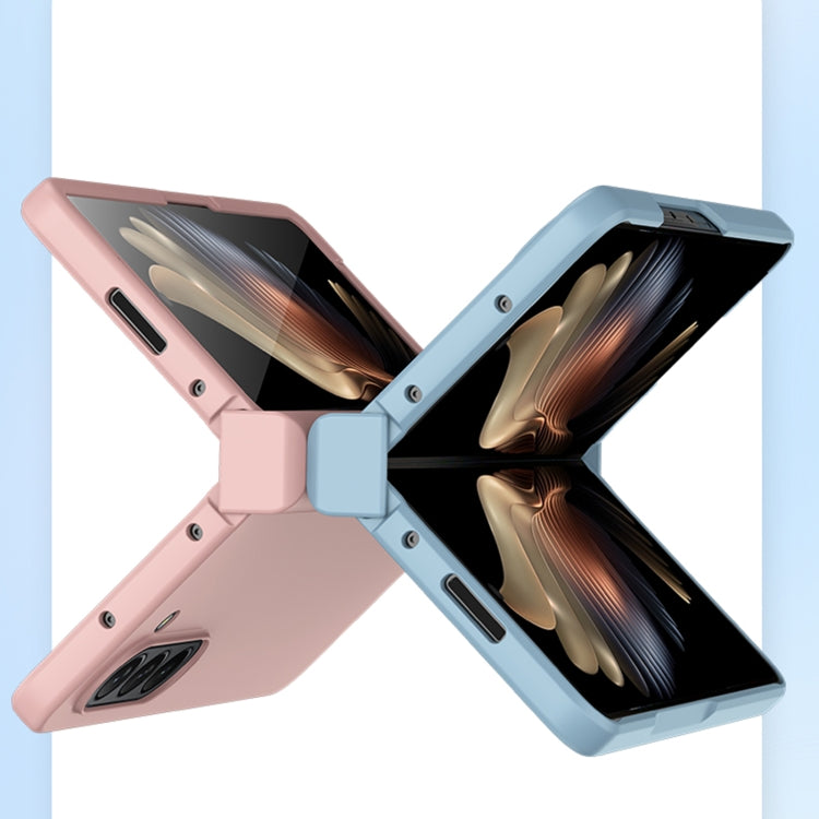 Skin Feel PC Phone Case with Hinge, For Samsung Galaxy Z Fold5, For Samsung Galaxy Z Flip5