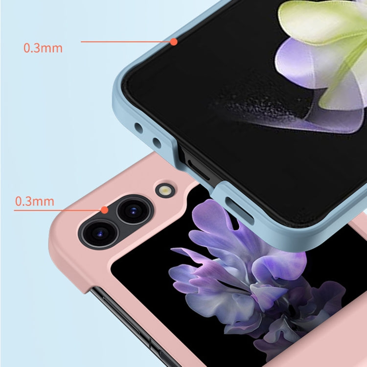Skin Feel PC Phone Case with Hinge, For Samsung Galaxy Z Flip6 / Flip7 FE, For Samsung Galaxy Z Fold6