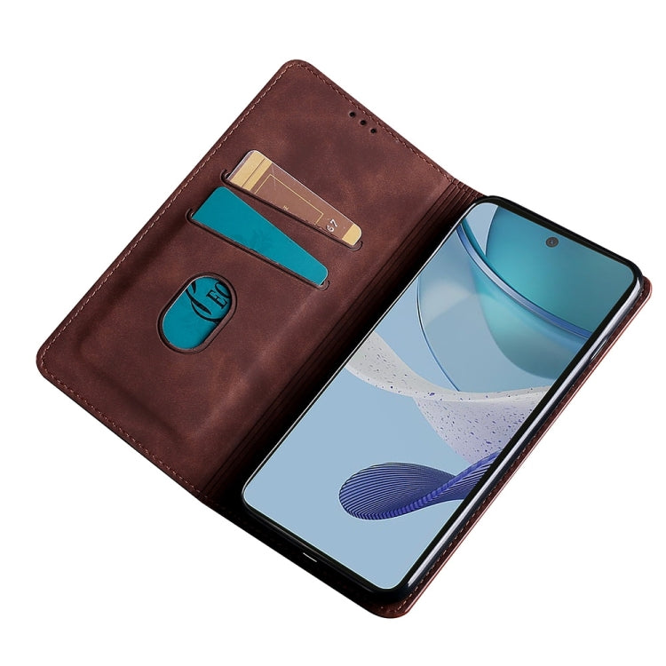 Skin Feel Magnetic Leather Phone Case, For Samsung Galaxy A54 5G