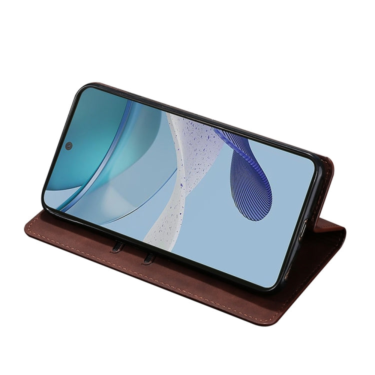 Skin Feel Magnetic Leather Phone Case, For Samsung Galaxy A54 5G