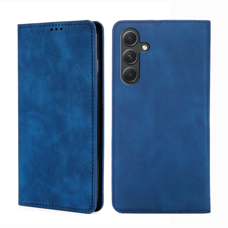 Skin Feel Magnetic Leather Phone Case, For Samsung Galaxy A54 5G