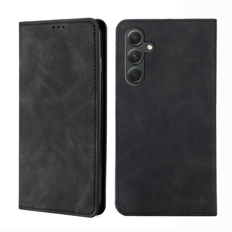 Skin Feel Magnetic Leather Phone Case, For Samsung Galaxy A54 5G