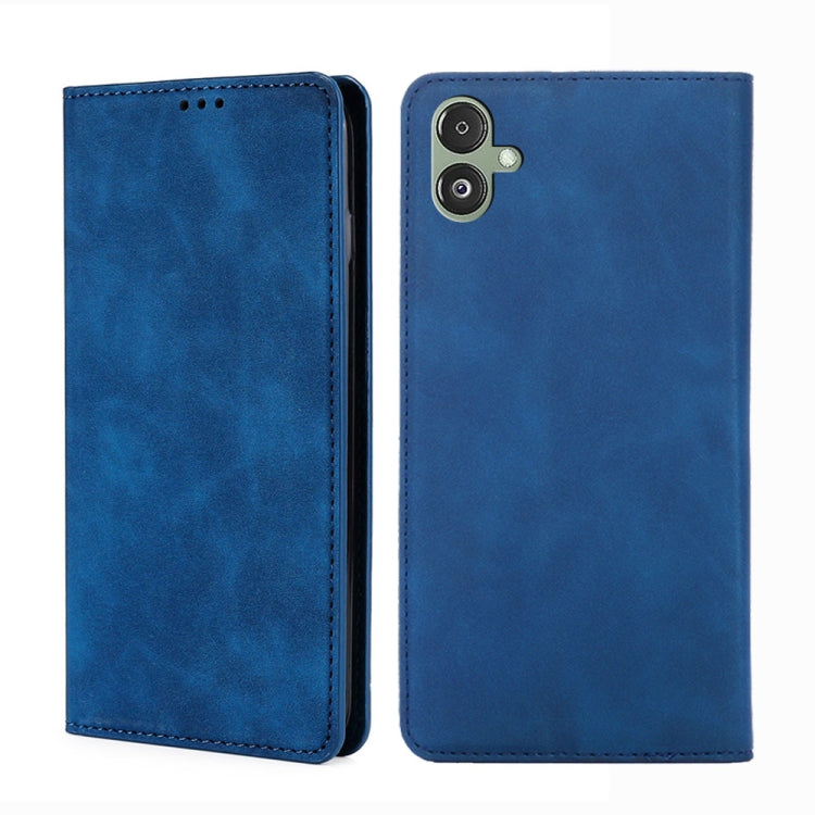 Skin Feel Magnetic Leather Phone Case, For Samsung Galaxy M34 5G / F34 5G, For Samsung Galaxy M54 5G, For Samsung Galaxy F14 5G, For Samsung Galaxy M14 5G