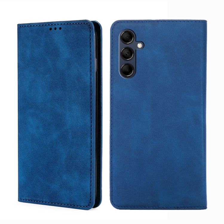 Skin Feel Magnetic Leather Phone Case, For Samsung Galaxy M34 5G / F34 5G, For Samsung Galaxy M54 5G, For Samsung Galaxy F14 5G, For Samsung Galaxy M14 5G