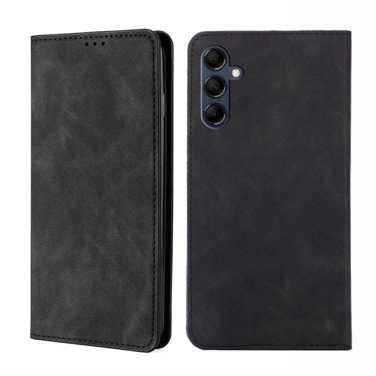 Skin Feel Magnetic Leather Phone Case