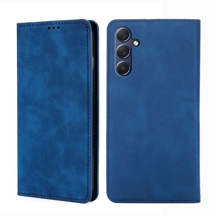 Skin Feel Magnetic Leather Phone Case, For Samsung Galaxy M34 5G / F34 5G, For Samsung Galaxy M54 5G, For Samsung Galaxy F14 5G, For Samsung Galaxy M14 5G