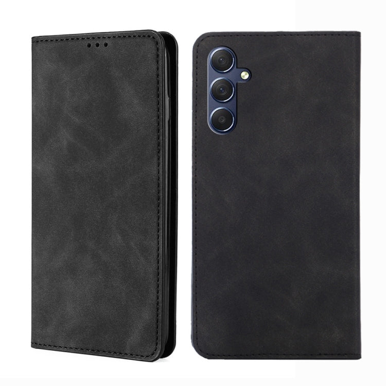 Skin Feel Magnetic Leather Phone Case