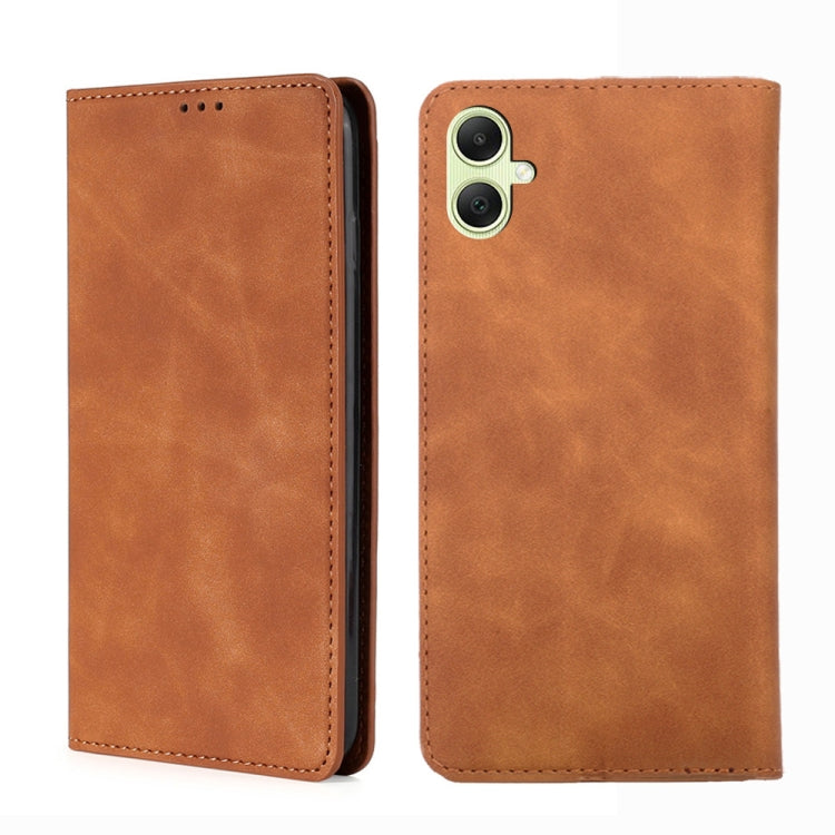 Skin Feel Magnetic Leather Phone Case