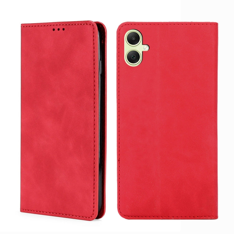 Skin Feel Magnetic Leather Phone Case