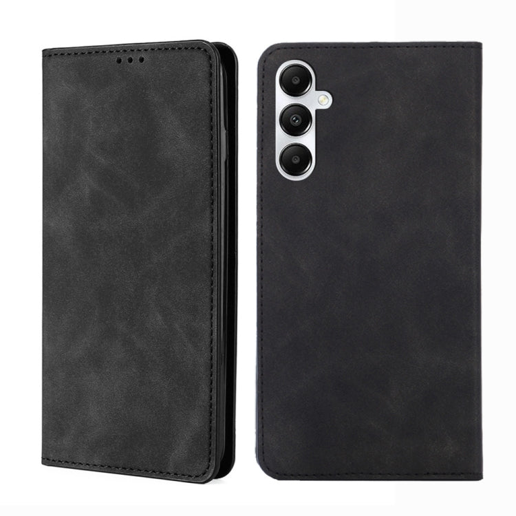 Skin Feel Magnetic Leather Phone Case