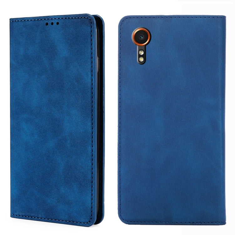 Skin Feel Magnetic Leather Phone Case