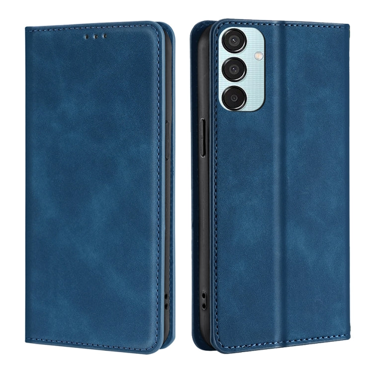 Skin Feel Magnetic Leather Phone Case