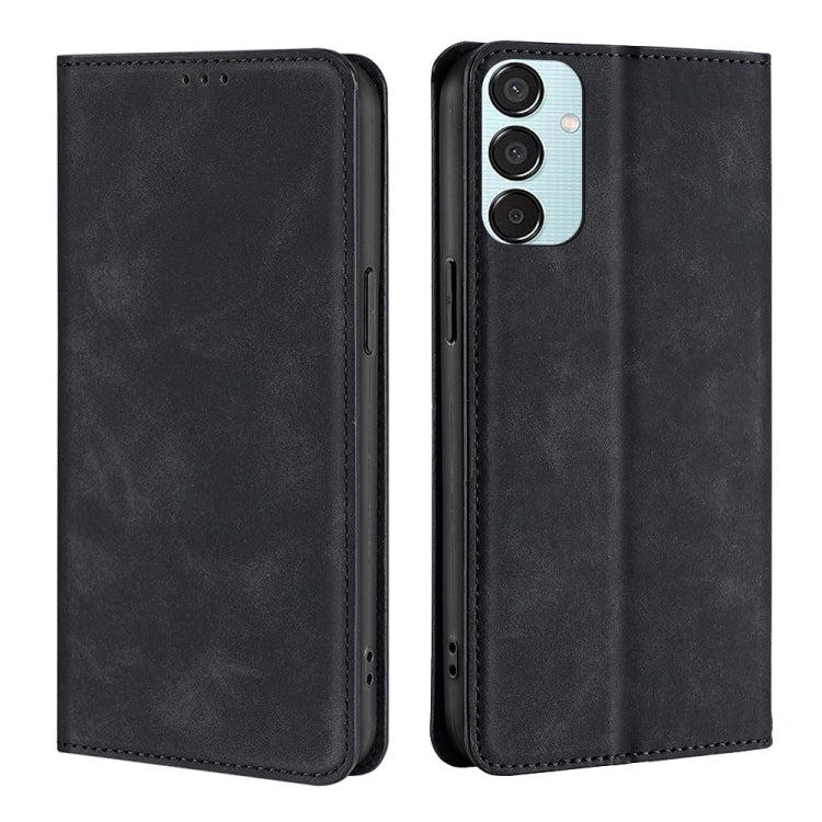 Skin Feel Magnetic Leather Phone Case