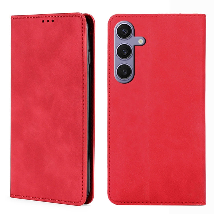 Skin Feel Magnetic Leather Phone Case, For Samsung Galaxy S24+ 5G, For Samsung Galaxy S24 5G, For Samsung Galaxy A05 4G, For Samsung Galaxy A05s 4G