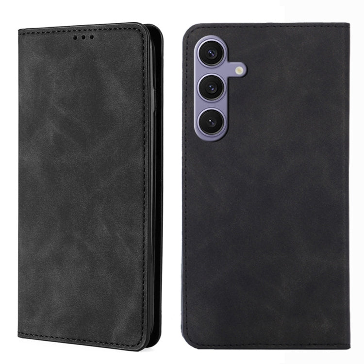 Skin Feel Magnetic Leather Phone Case