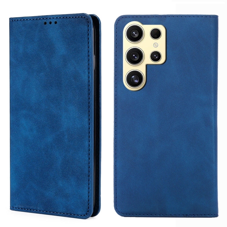 Skin Feel Magnetic Leather Phone Case