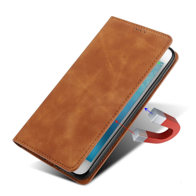 Skin Feel Magnetic Leather Phone Case, For Samsung Galaxy A54 5G