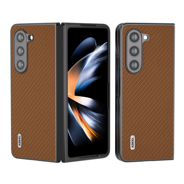 ABEEL Carbon Fiber Texture Protective Phone Case, For Samsung Galaxy A05, For Samsung Galaxy S23 FE 5G, For Samsung Galaxy Z Fold5