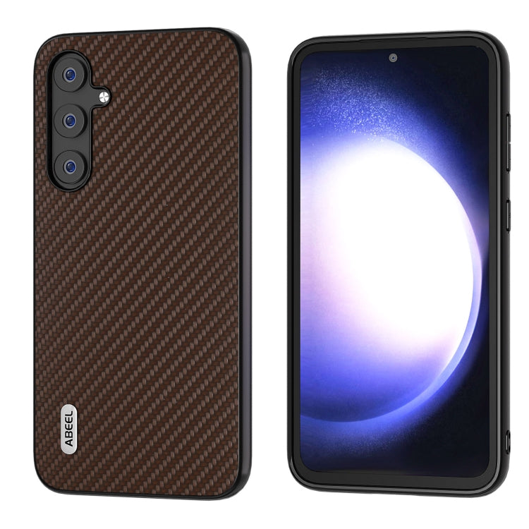 ABEEL Carbon Fiber Texture Protective Phone Case, For Samsung Galaxy A05, For Samsung Galaxy S23 FE 5G, For Samsung Galaxy Z Fold5