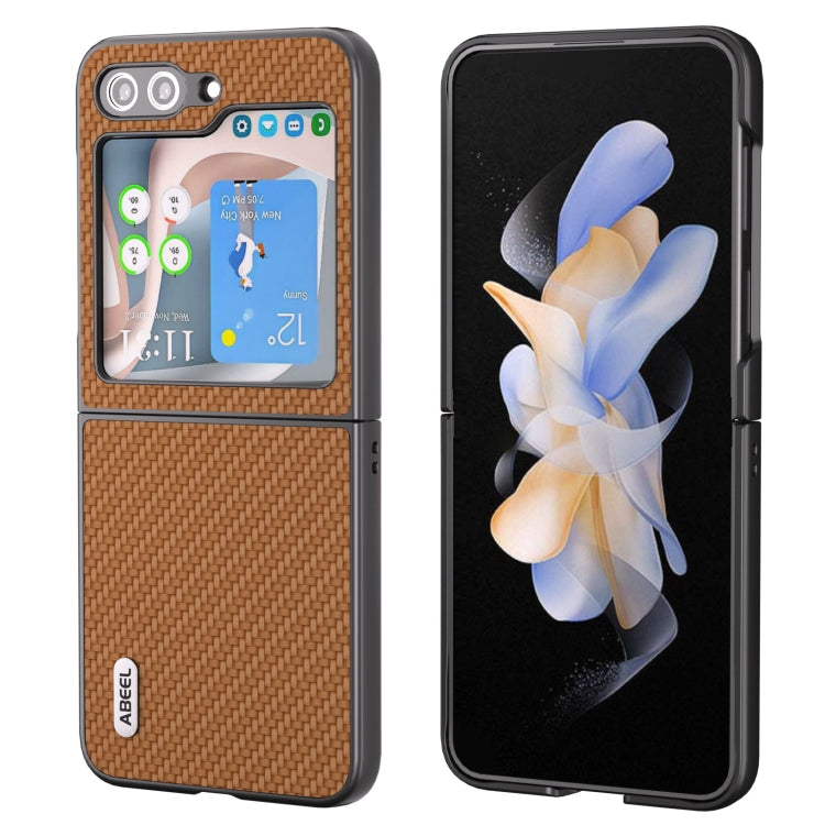 ABEEL Carbon Fiber Texture Protective Phone Case, For Samsung Galaxy Z Fold Special, For Samsung Galaxy Z Flip6 / Flip7 FE, For Samsung Galaxy Z Fold6