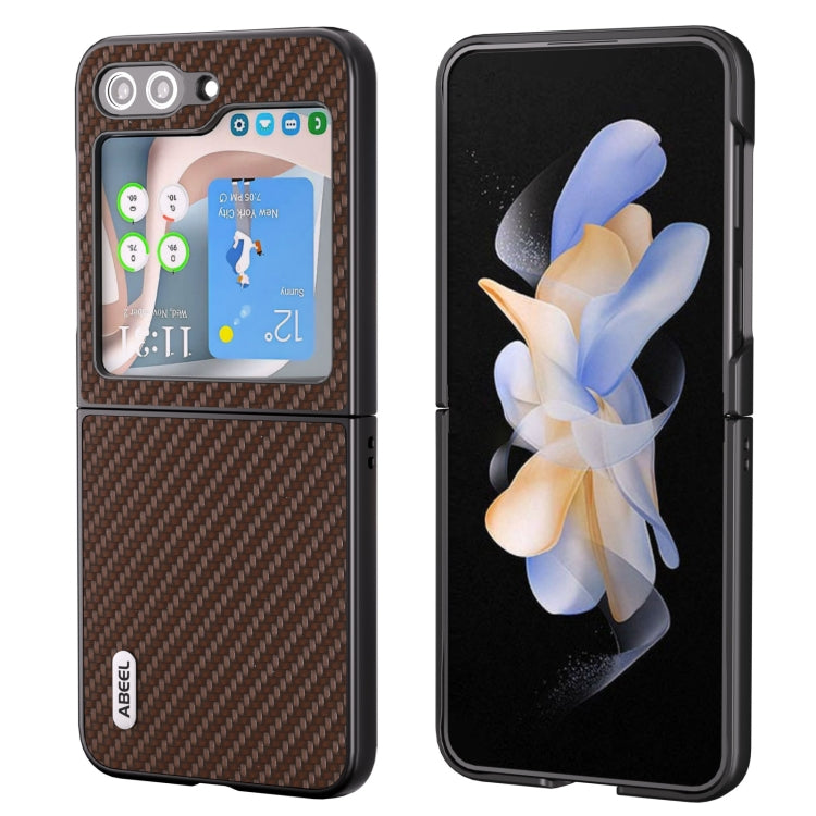 ABEEL Carbon Fiber Texture Protective Phone Case, For Samsung Galaxy Z Fold Special, For Samsung Galaxy Z Flip6 / Flip7 FE, For Samsung Galaxy Z Fold6