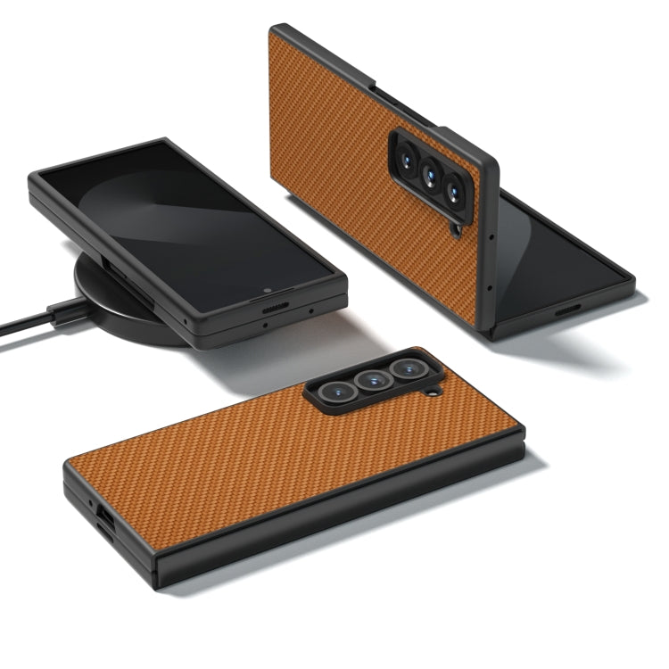 ABEEL Carbon Fiber Texture Protective Phone Case, For Samsung Galaxy Z Fold Special, For Samsung Galaxy Z Flip6 / Flip7 FE, For Samsung Galaxy Z Fold6