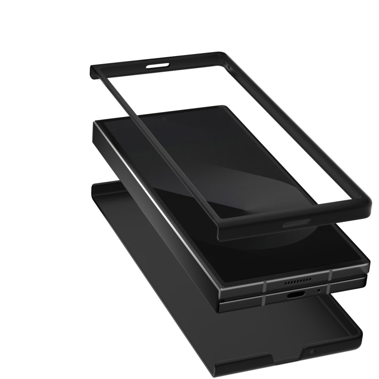 ABEEL Carbon Fiber Texture Protective Phone Case, For Samsung Galaxy Z Fold Special, For Samsung Galaxy Z Flip6 / Flip7 FE, For Samsung Galaxy Z Fold6