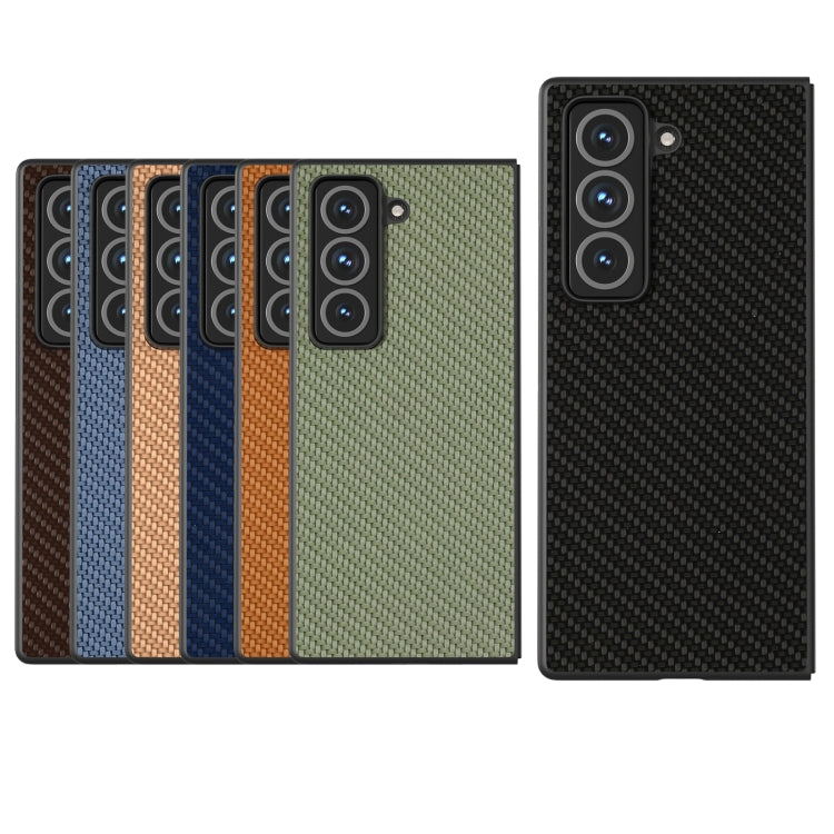 ABEEL Carbon Fiber Texture Protective Phone Case, For Samsung Galaxy Z Fold Special, For Samsung Galaxy Z Flip6 / Flip7 FE, For Samsung Galaxy Z Fold6