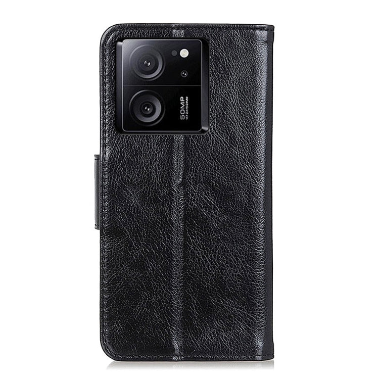 Nappa Texture Horizontal Flip Leather Phone Case