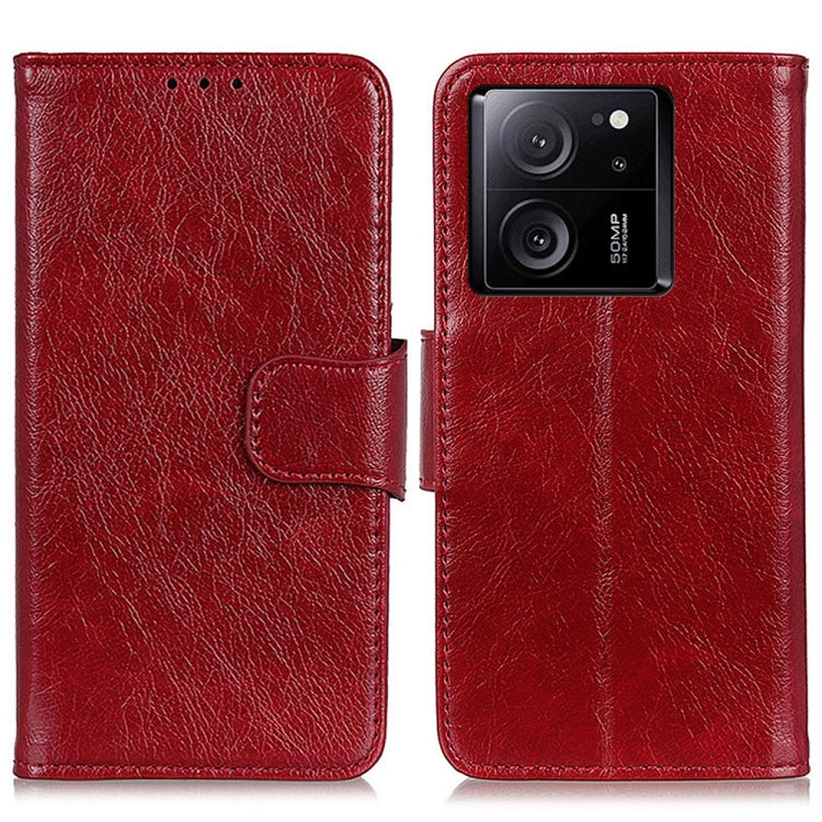 Nappa Texture Horizontal Flip Leather Phone Case