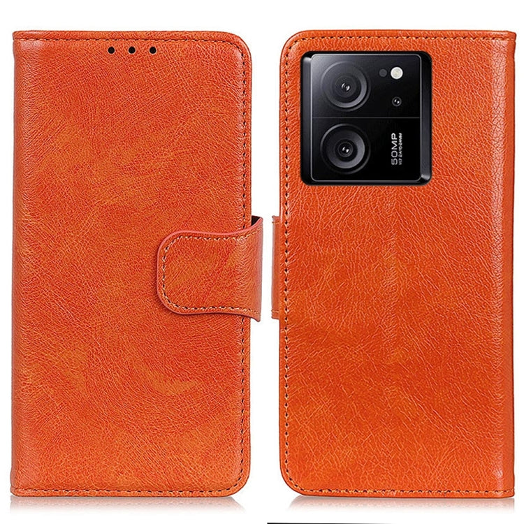 Nappa Texture Horizontal Flip Leather Phone Case