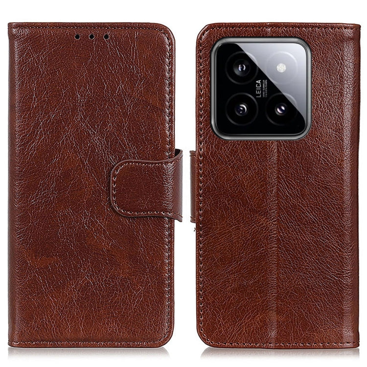Nappa Texture Horizontal Flip Leather Phone Case