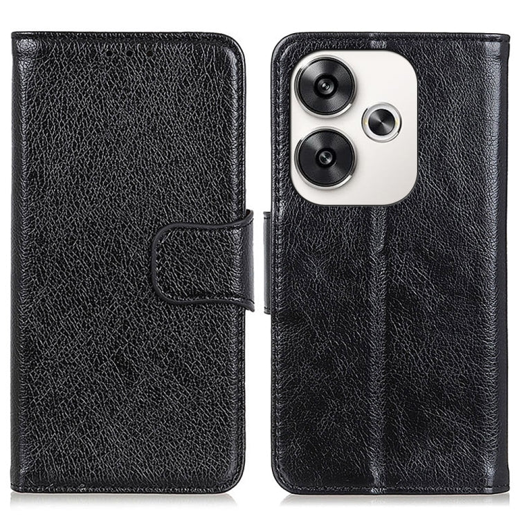 Nappa Texture Horizontal Flip Leather Phone Case