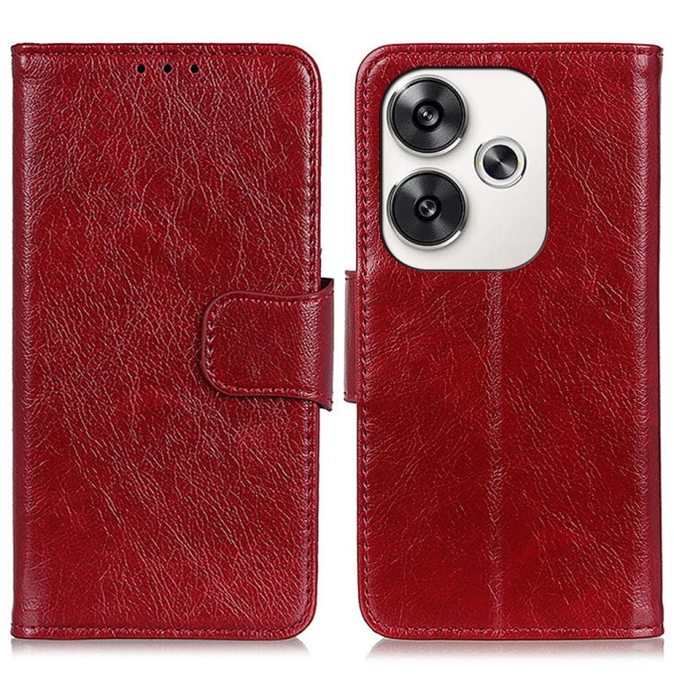 Nappa Texture Horizontal Flip Leather Phone Case