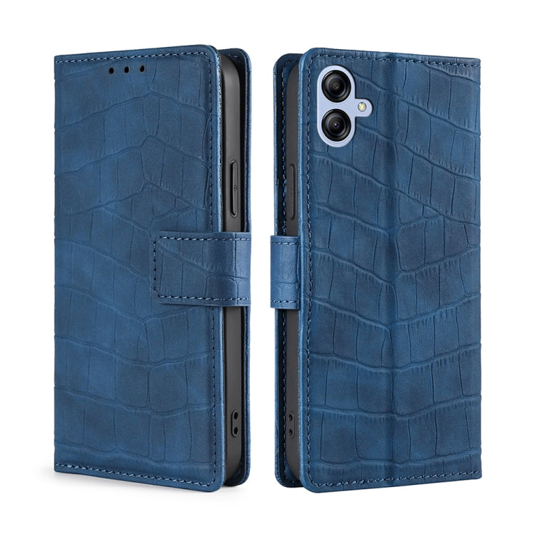 Skin Feel Crocodile Magnetic Clasp Leather Phone Case, For Samsung Galaxy M54 5G, For Samsung Galaxy F14 5G, For Samsung Galaxy M14 5G, For Samsung Galaxy A54 5G, For Samsung Galaxy A04e 4G