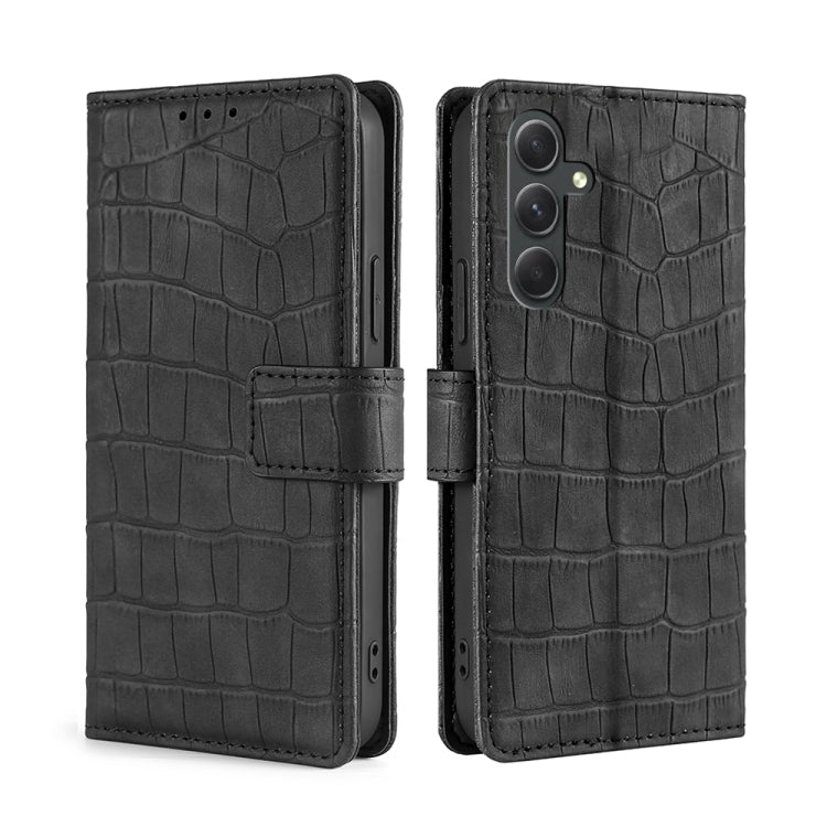 Skin Feel Crocodile Magnetic Clasp Leather Phone Case, For Samsung Galaxy M54 5G, For Samsung Galaxy F14 5G, For Samsung Galaxy M14 5G, For Samsung Galaxy A54 5G, For Samsung Galaxy A04e 4G