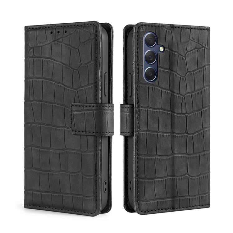 Skin Feel Crocodile Magnetic Clasp Leather Phone Case, For Samsung Galaxy M54 5G, For Samsung Galaxy F14 5G, For Samsung Galaxy M14 5G, For Samsung Galaxy A54 5G, For Samsung Galaxy A04e 4G