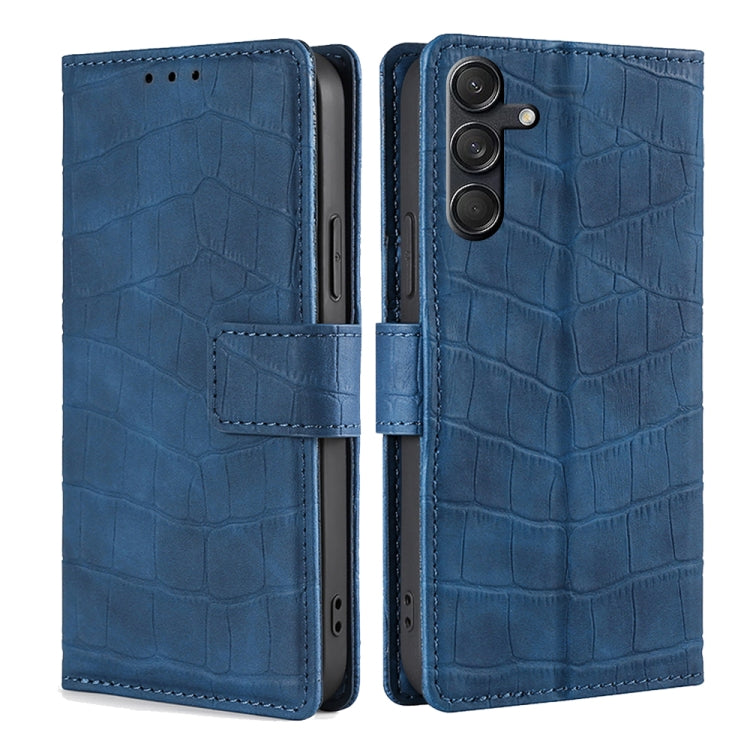 Skin Feel Crocodile Magnetic Clasp Leather Phone Case
