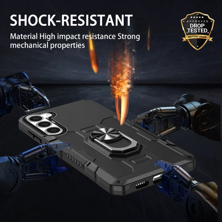 Ring Holder Armor Hybrid Phone Case, For Samsung Galaxy S23 5G, For Samsung Galaxy S23+ 5G, For Samsung Galaxy S23 Ultra 5G, For Samsung Galaxy A13 4G