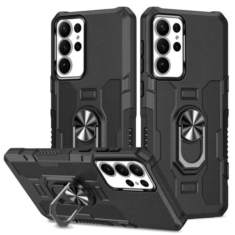 Ring Holder Armor Hybrid Phone Case, For Samsung Galaxy S23 5G, For Samsung Galaxy S23+ 5G, For Samsung Galaxy S23 Ultra 5G, For Samsung Galaxy A13 4G