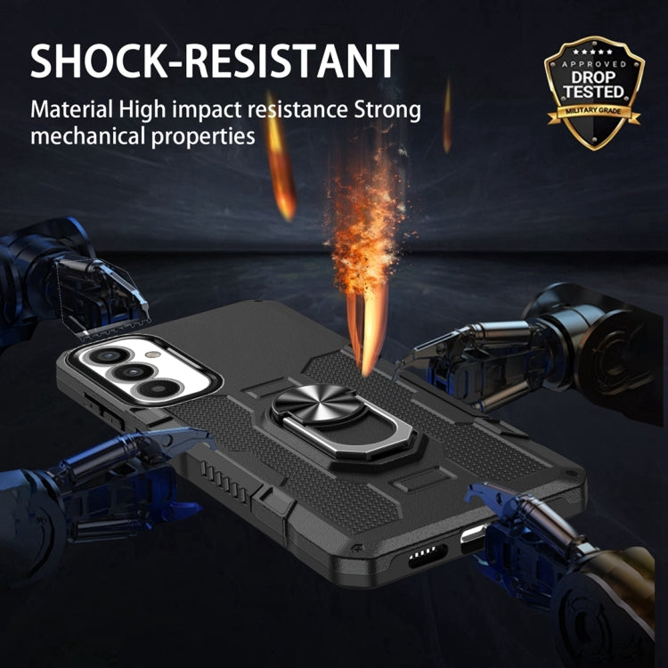 Ring Holder Armor Hybrid Phone Case, For Samsung Galaxy A34 5G, For Samsung Galaxy A53 5G, For Samsung Galaxy A54