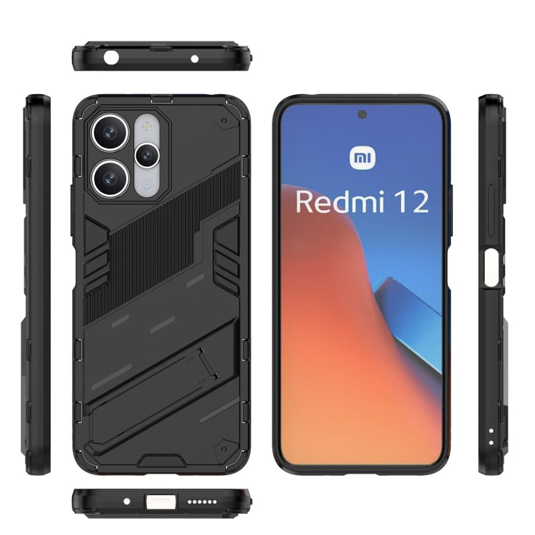 Punk Armor 2 in 1 PC + TPU Phone Case, For Xiaomi Redmi 12 4G, For Xiaomi Redmi Note 12S 4G, For Xiaomi Redmi Note 12 Turbo 5G