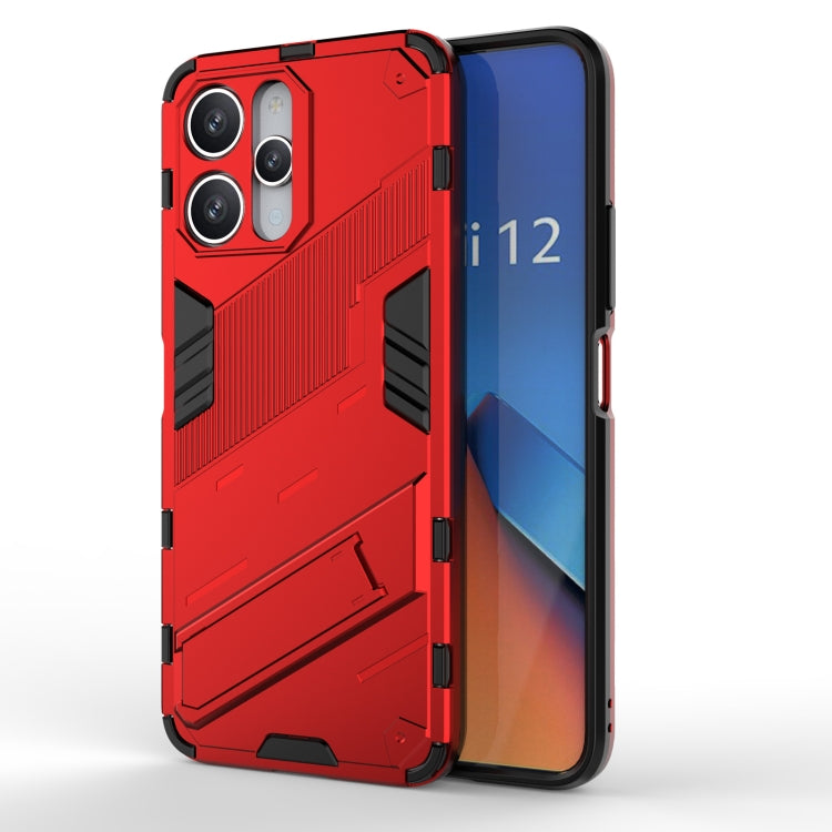 Punk Armor 2 in 1 PC + TPU Phone Case, For Xiaomi Redmi 12 4G, For Xiaomi Redmi Note 12S 4G, For Xiaomi Redmi Note 12 Turbo 5G