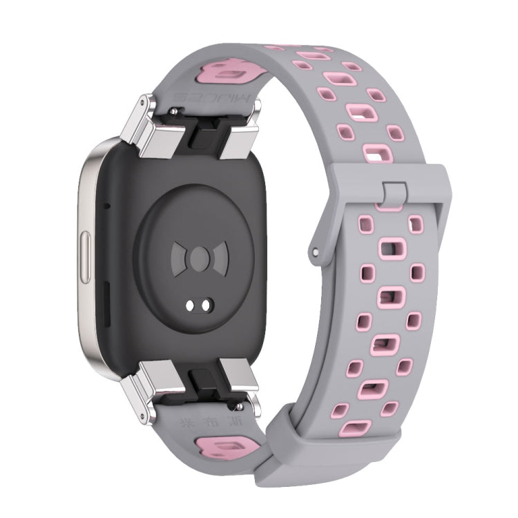 Mijobs Square Hole Breathable TPU Watch Band, For Redmi Watch 3