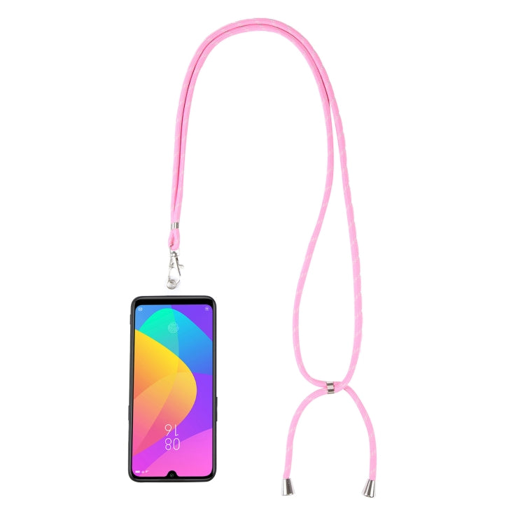 Universal Mixed Color Phone Lanyard Case Compatible Adjustable Nylon Neck Strap