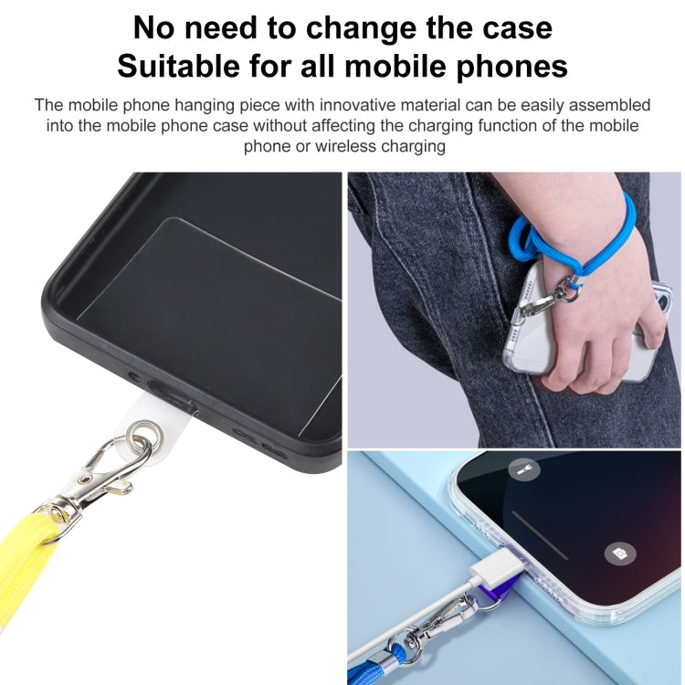 Universal Mixed Color Phone Lanyard Case Compatible Adjustable Nylon Neck Strap