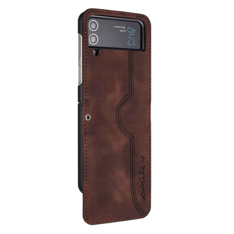 Heart Pattern Skin Feel Leather Phone Case