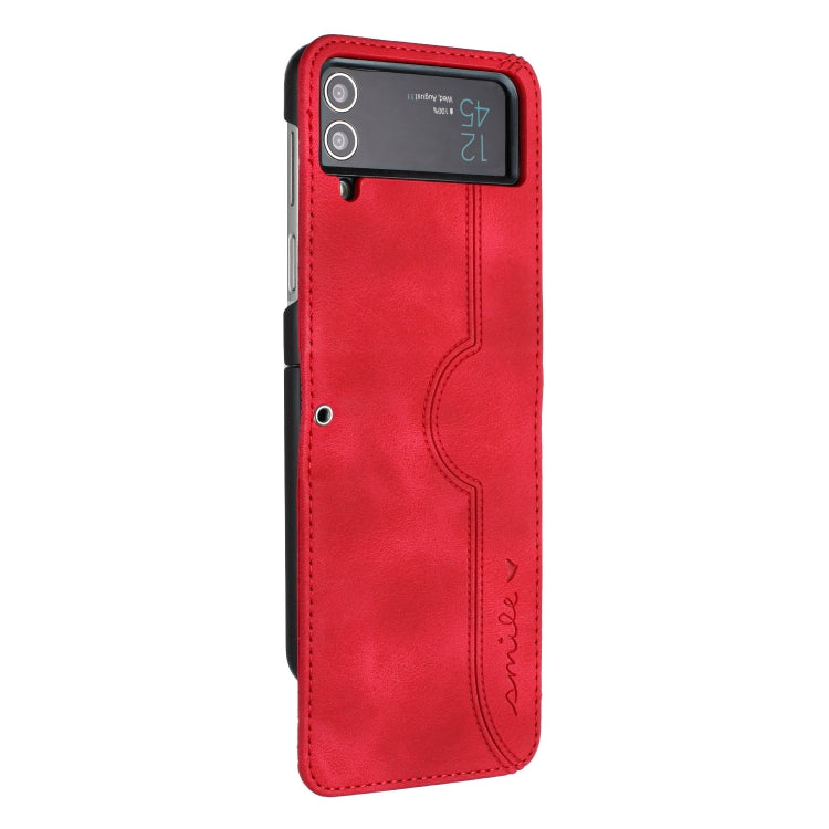 Heart Pattern Skin Feel Leather Phone Case