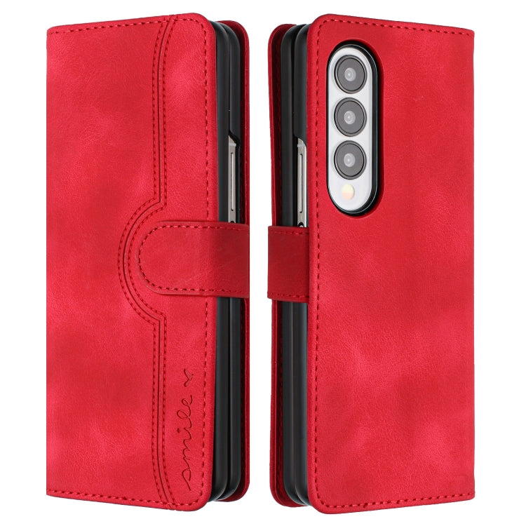 Heart Pattern Skin Feel Leather Phone Case